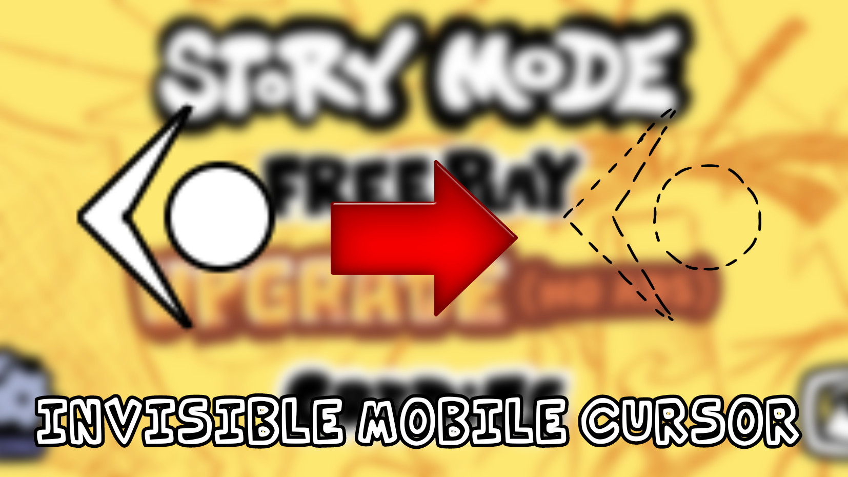 Invisible Mobile Cursor (MOBILE ONLY!)