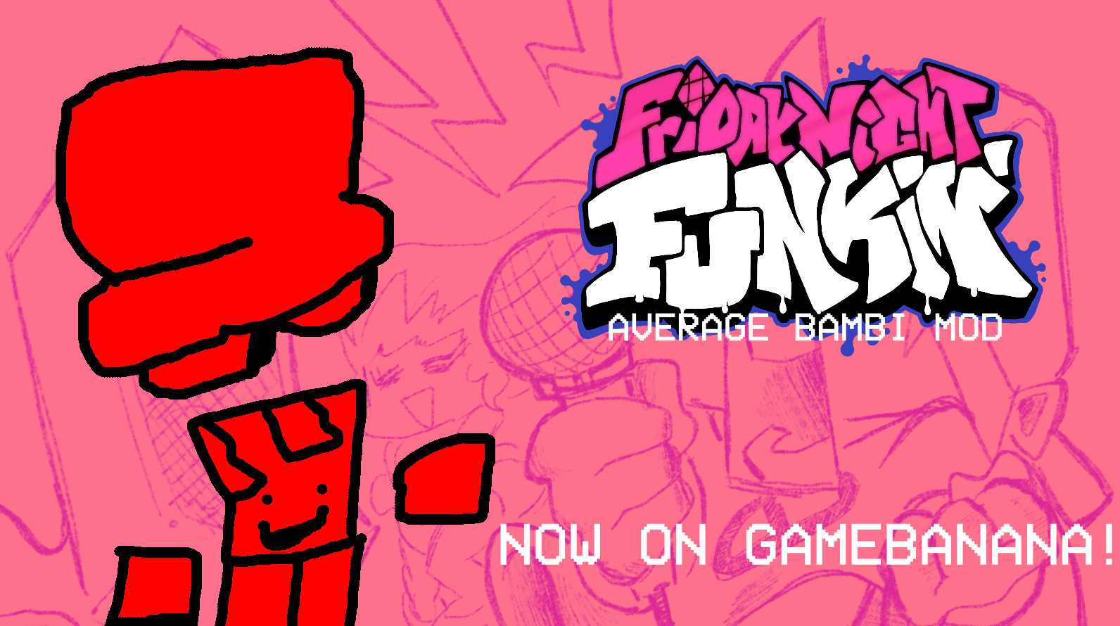 FNF Average Bambi Mod PSYCH MOD PACK PORT