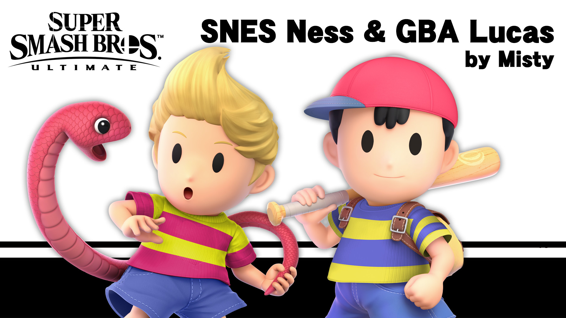 SNES Ness & GBA Lucas