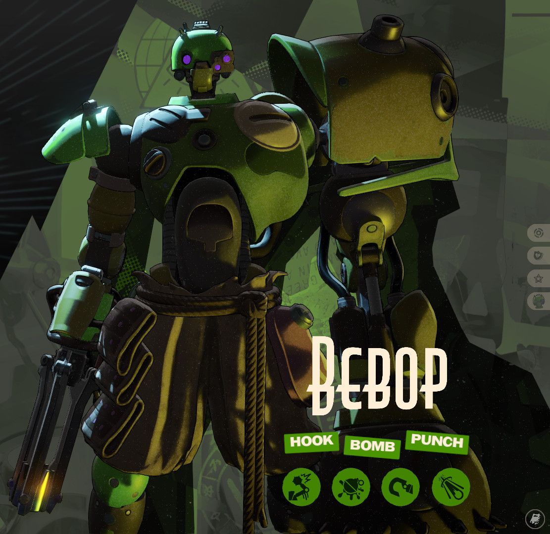 Green Bebop By Godsend01 Deadlock Mod Manager