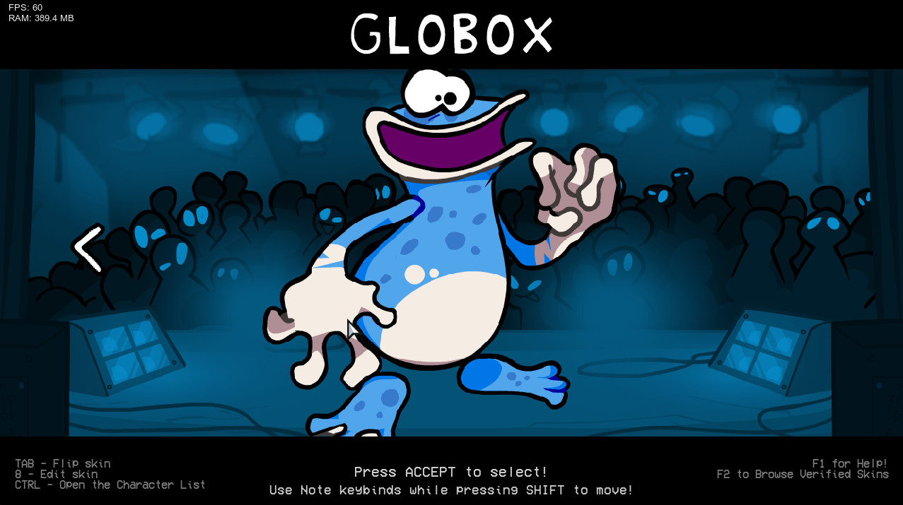 Playable Globox for Psych Online