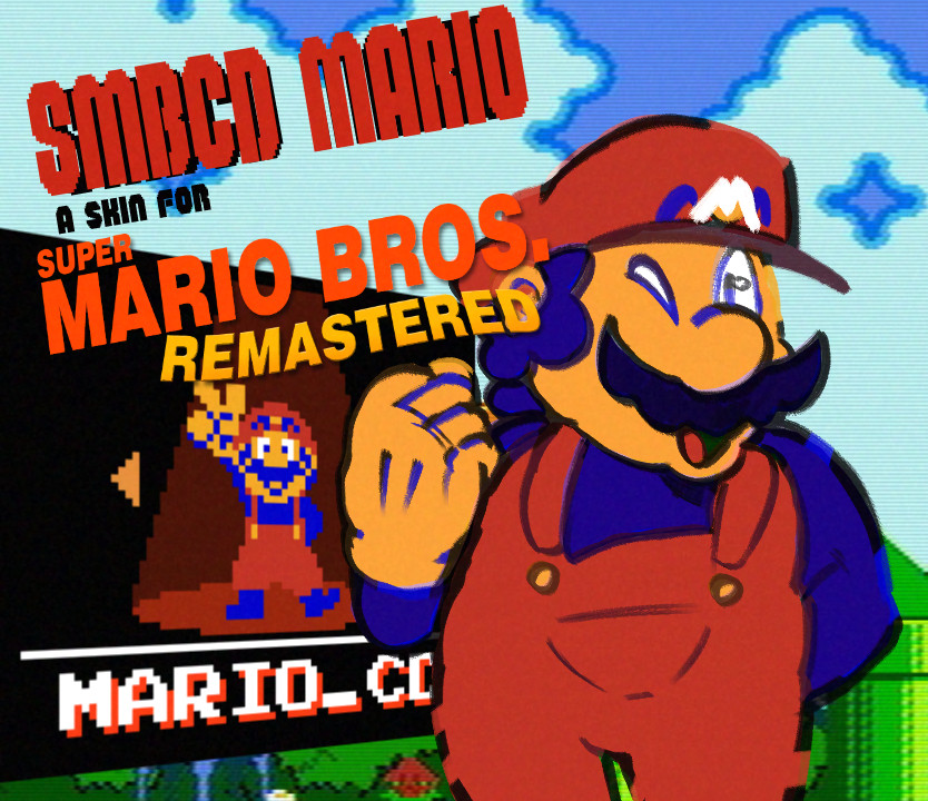 CD Mario Mod for Super Mario Bros. Remastered [Unofficial] | SMB1R Mods