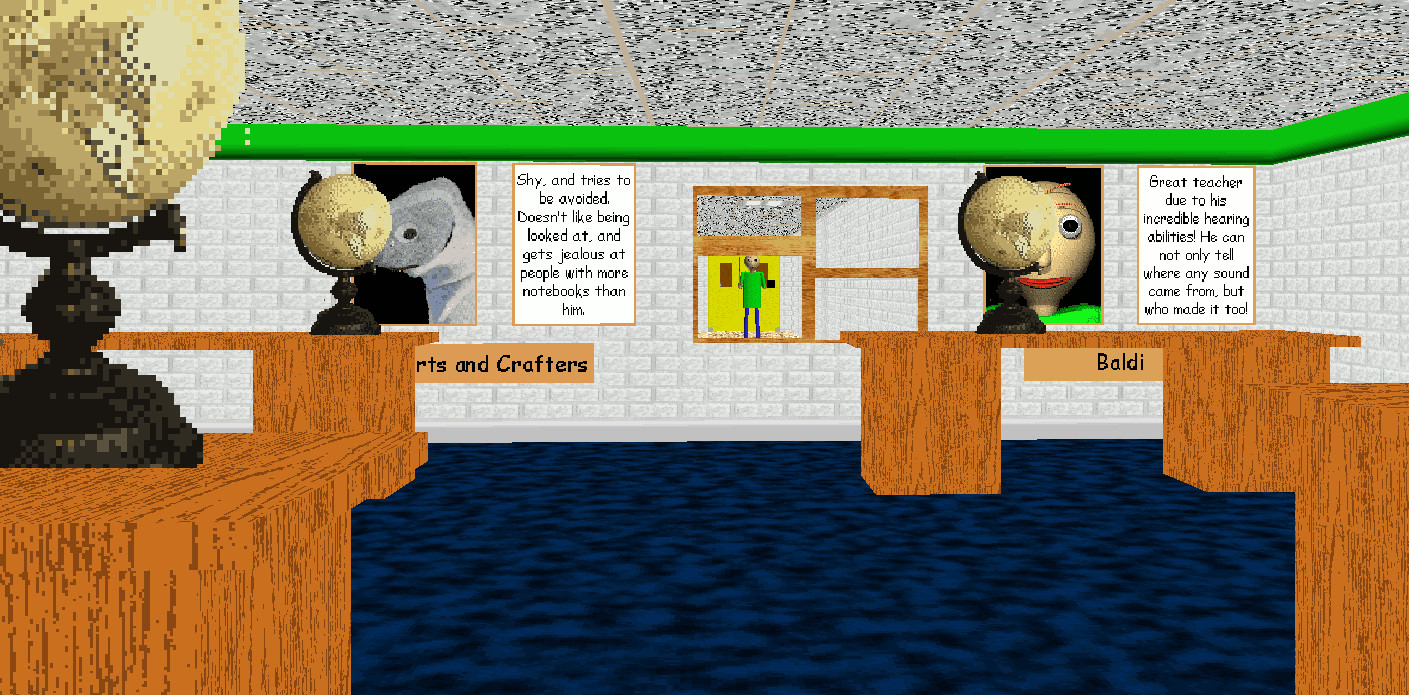 Baldi's Basics Classic Schoolhouse in Plus Mod for Baldi's Basics ...