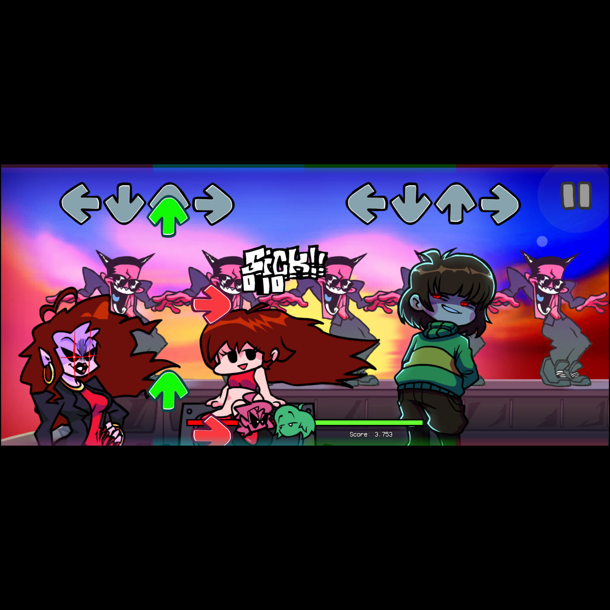 Chara Swap Skin Mod for Friday Night Funkin' | FNF Mods