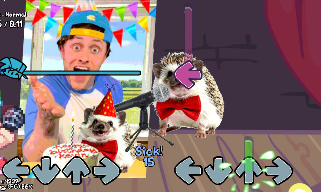 vs kevin the hedgehog (psych engine)