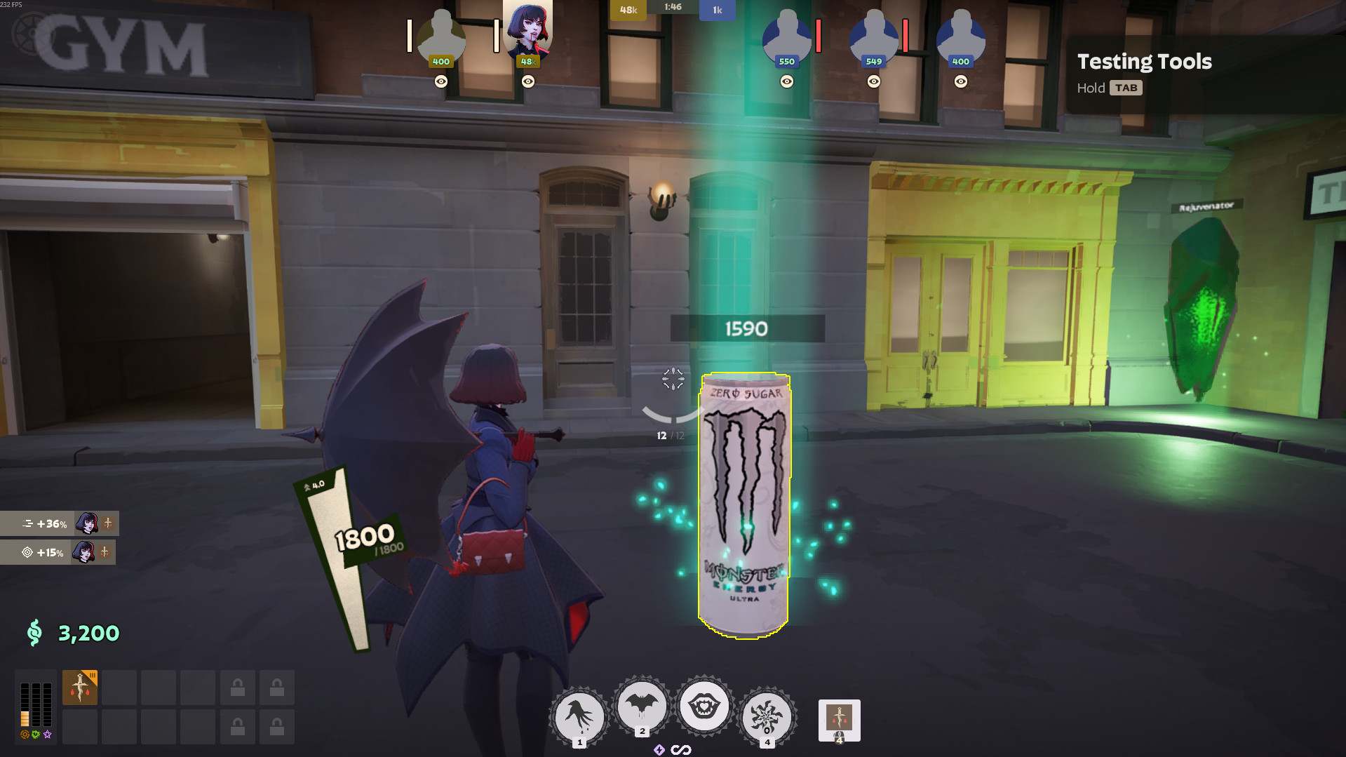 Monster Energy White Soul Container