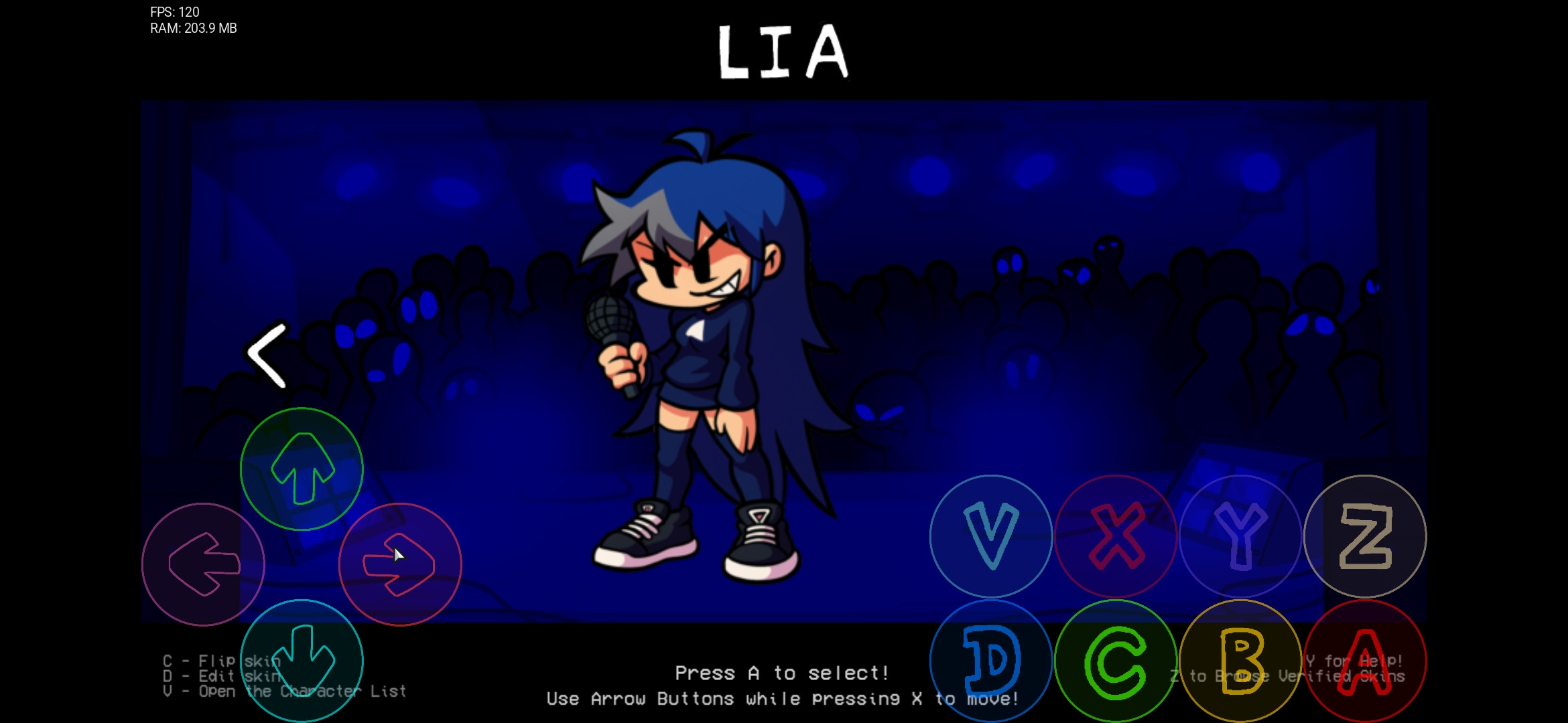 Lia skin for Psych Online