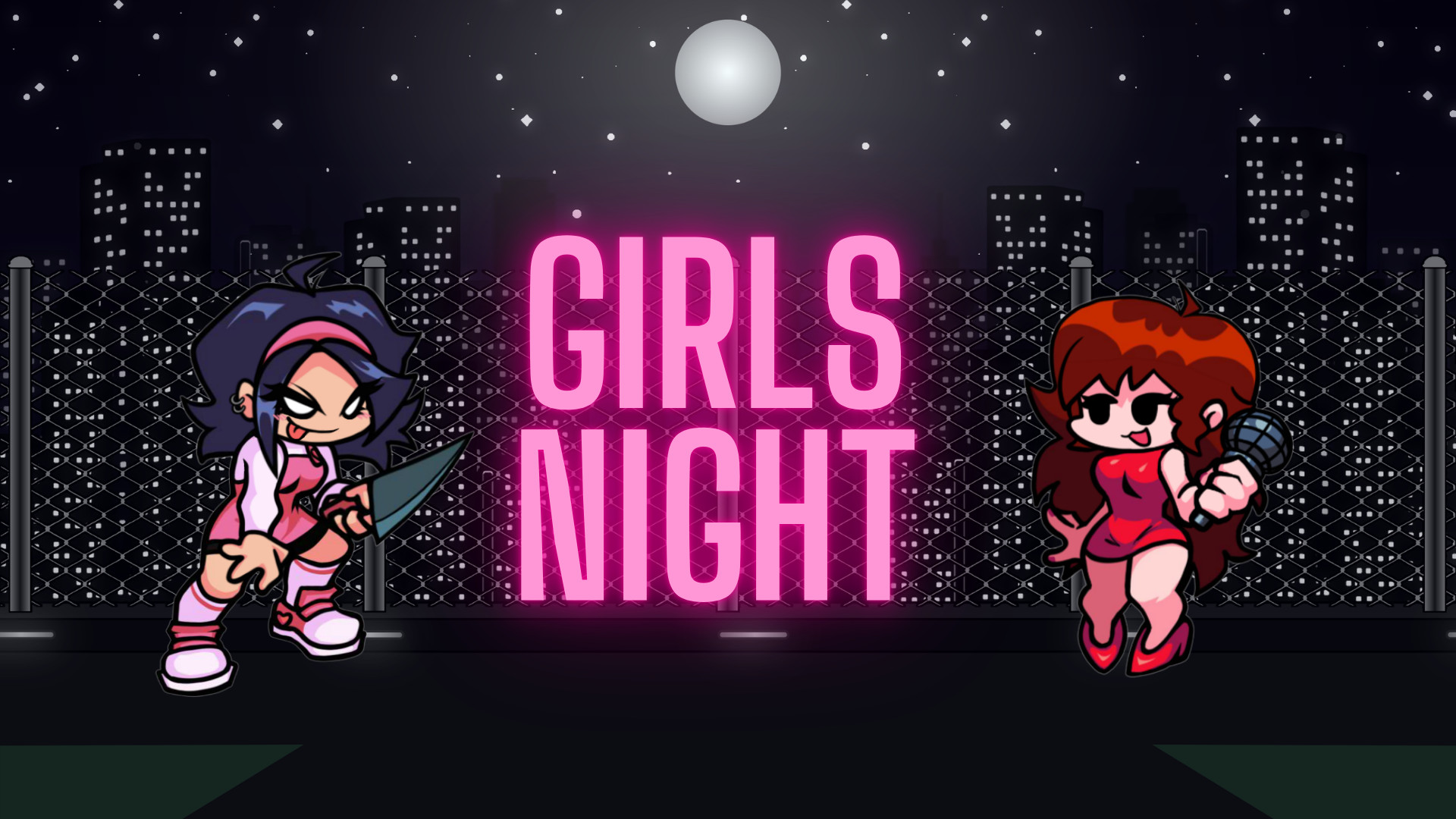 Girls Night Mod for Friday Night Funkin' | FNF Mods