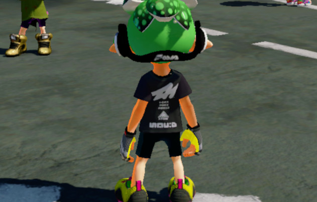Black V-Neck Tee from Splatoon 2 over Octo Tee Mod for Splatoon ...