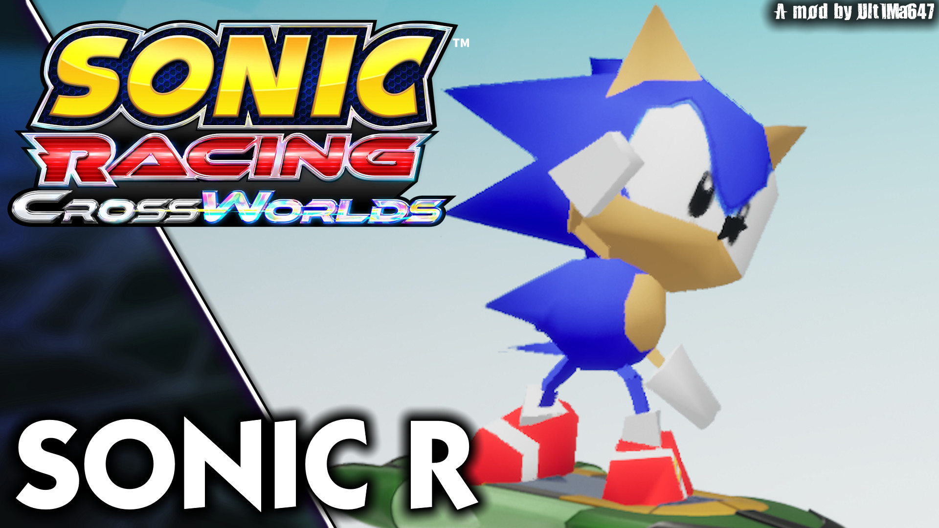 Sonic R Sonic Mod for Sonic Racing: CrossWorlds | SR:CW Mods