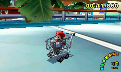 Shopping Cart Mod for Mario Kart 7 | MK7 Mods