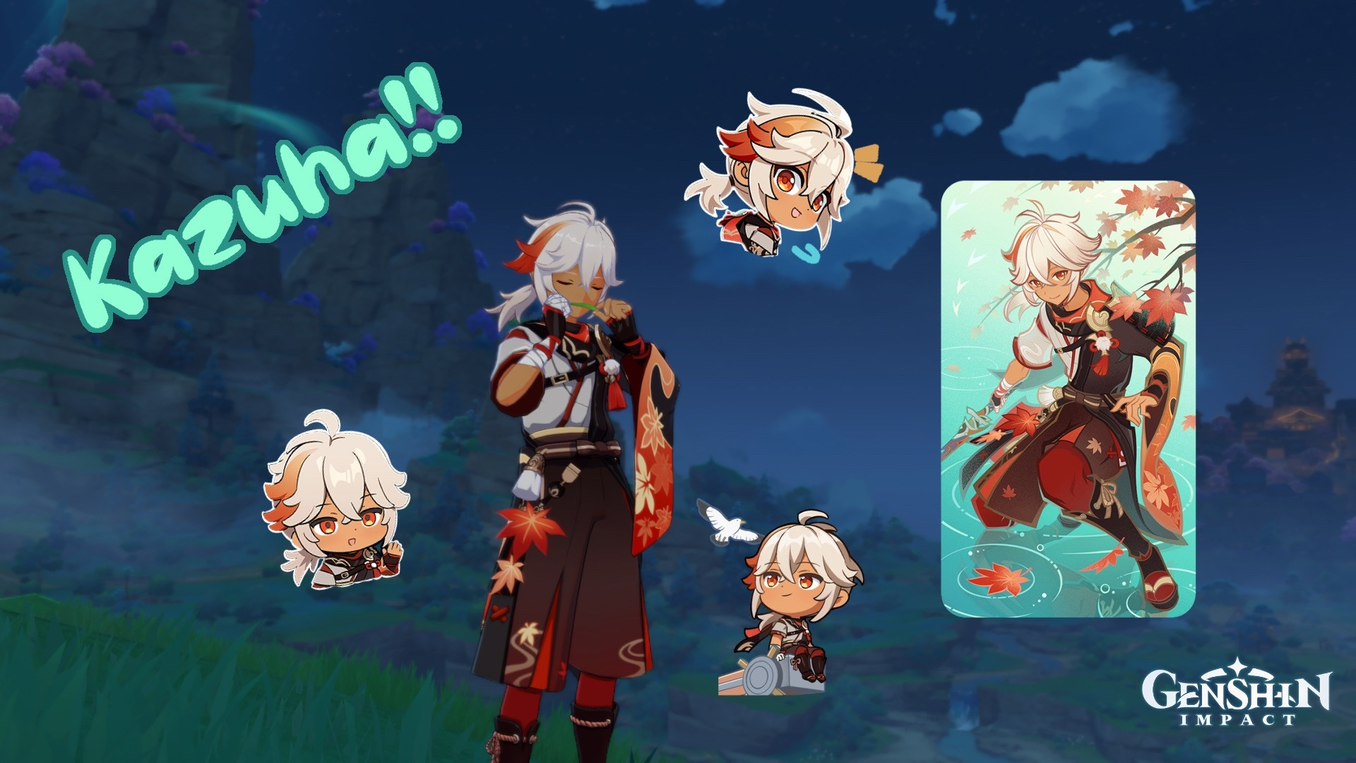 Tan Kazuha(UI update + Variation!!)