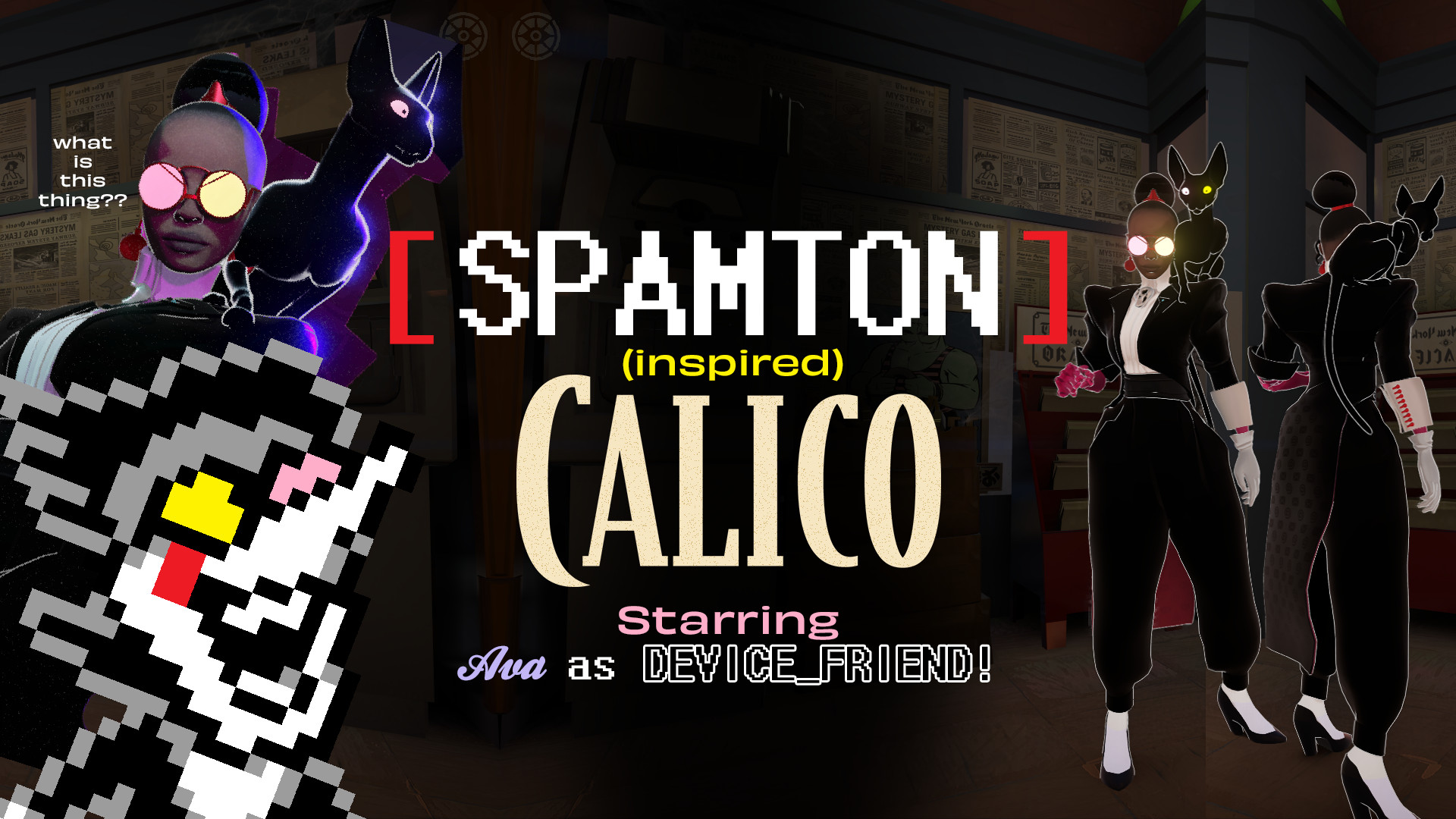 Spamton inspired Calico