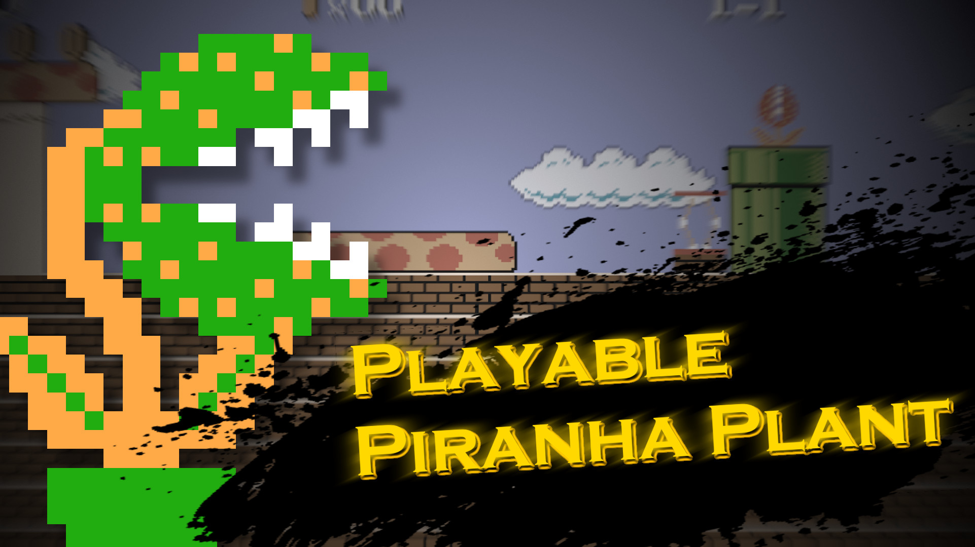 Playable Piranha Plant Mod for Super Mario Bros. Remastered [Unofficial