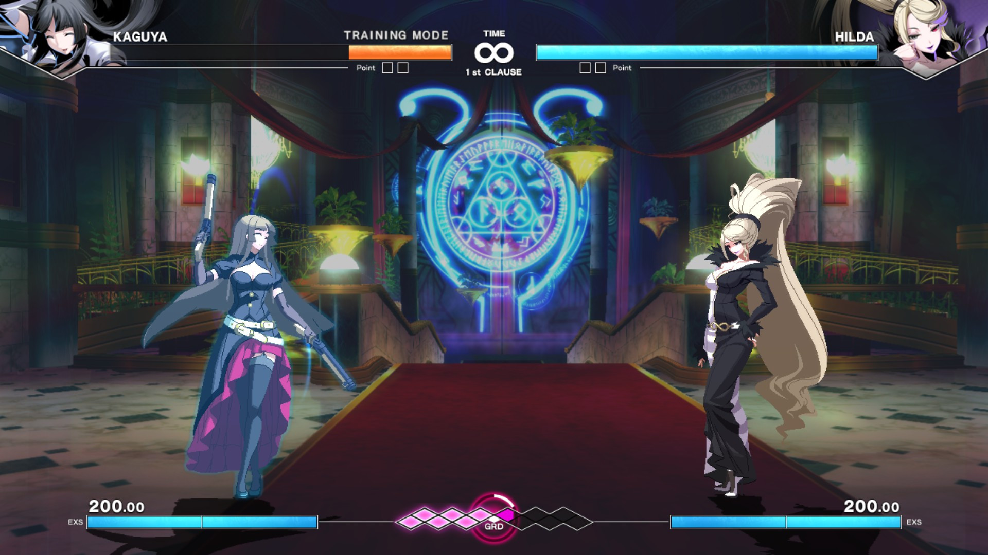 Enable the Altar of Light and Dark Stage Mod for Under Night In