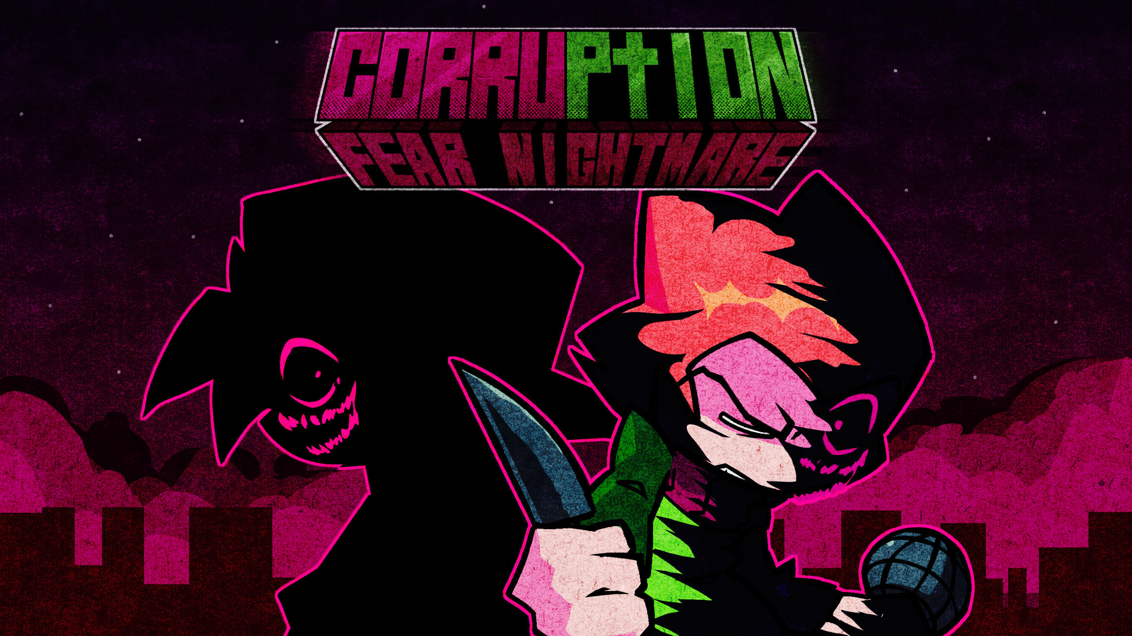 Funkin Corruption':Fear Nightmare DEMO!