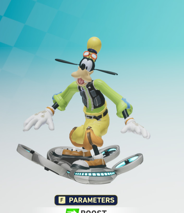 Goofy over Zazz Mod for Sonic Racing: CrossWorlds | SR:CW Mods