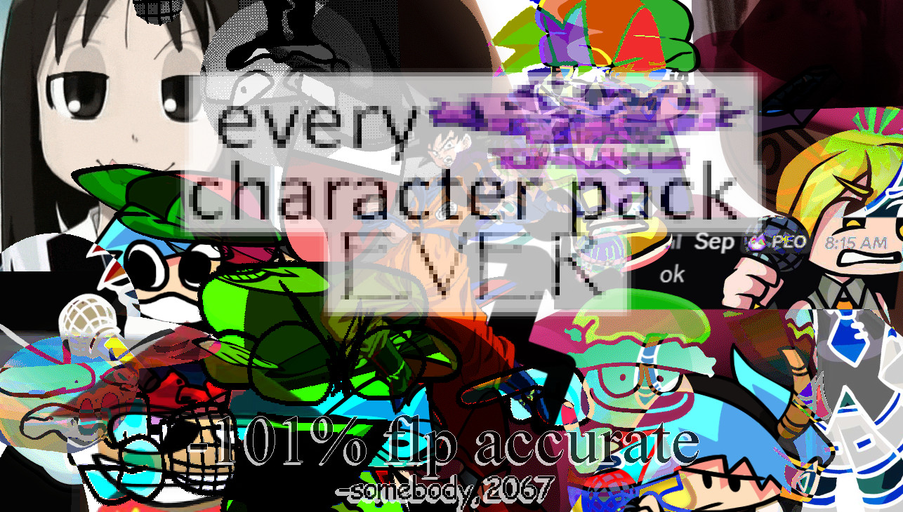 every psych online character pack ever Mod for Friday Night