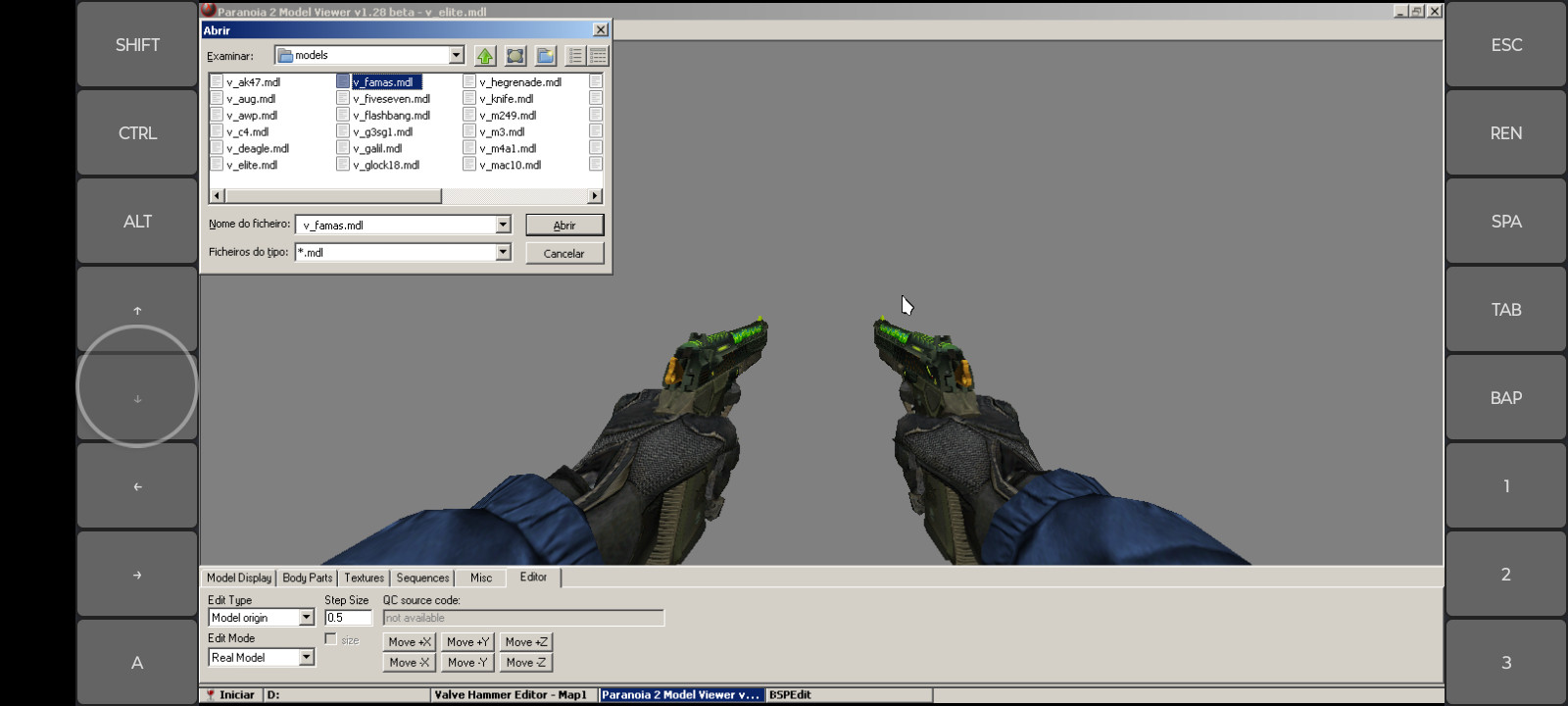 CS:GO CT FBI arms with SKINS and custom pos Mod for Counter-Strike 1.6 ...