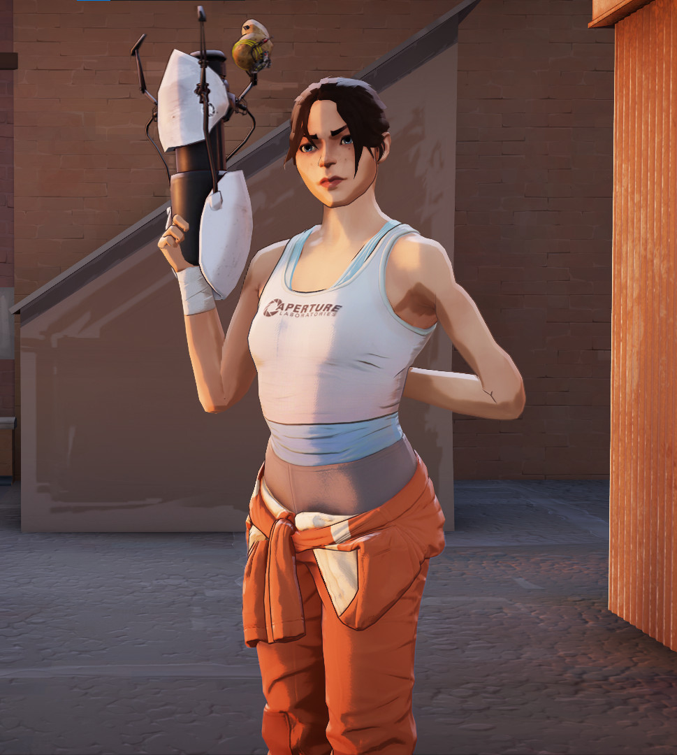 Chell Doorman [Portal 2] screenshot