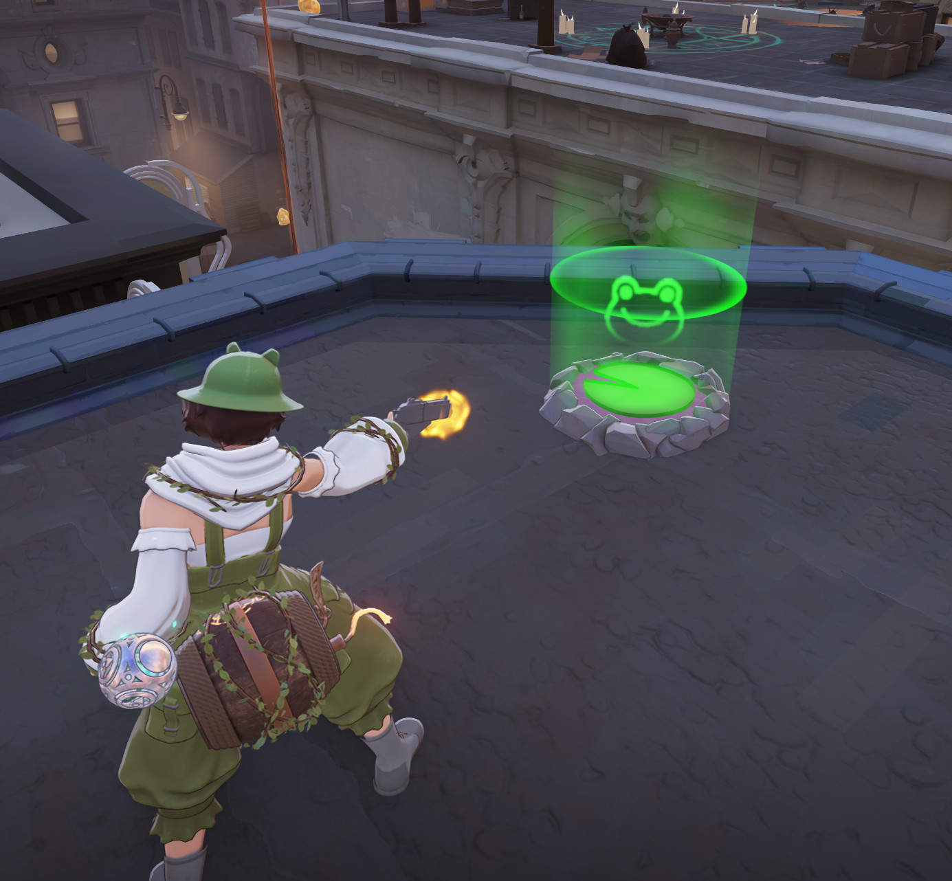 Frog Holliday Deadlock Skin screenshot