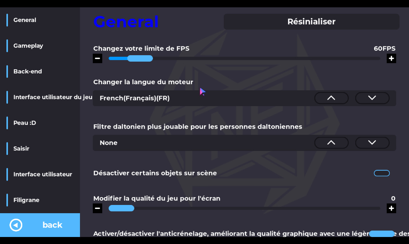 Fnf : NF Engine : French language