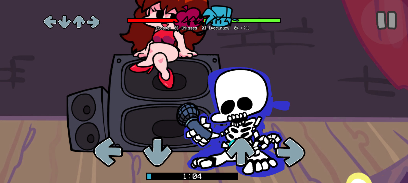Skeleton/Game Over BF Reskin [V-Slice/Mobile]