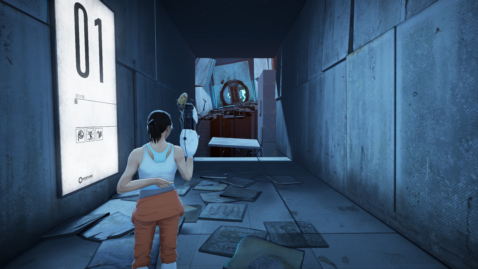 Chell Doorman [Portal 2] screenshot