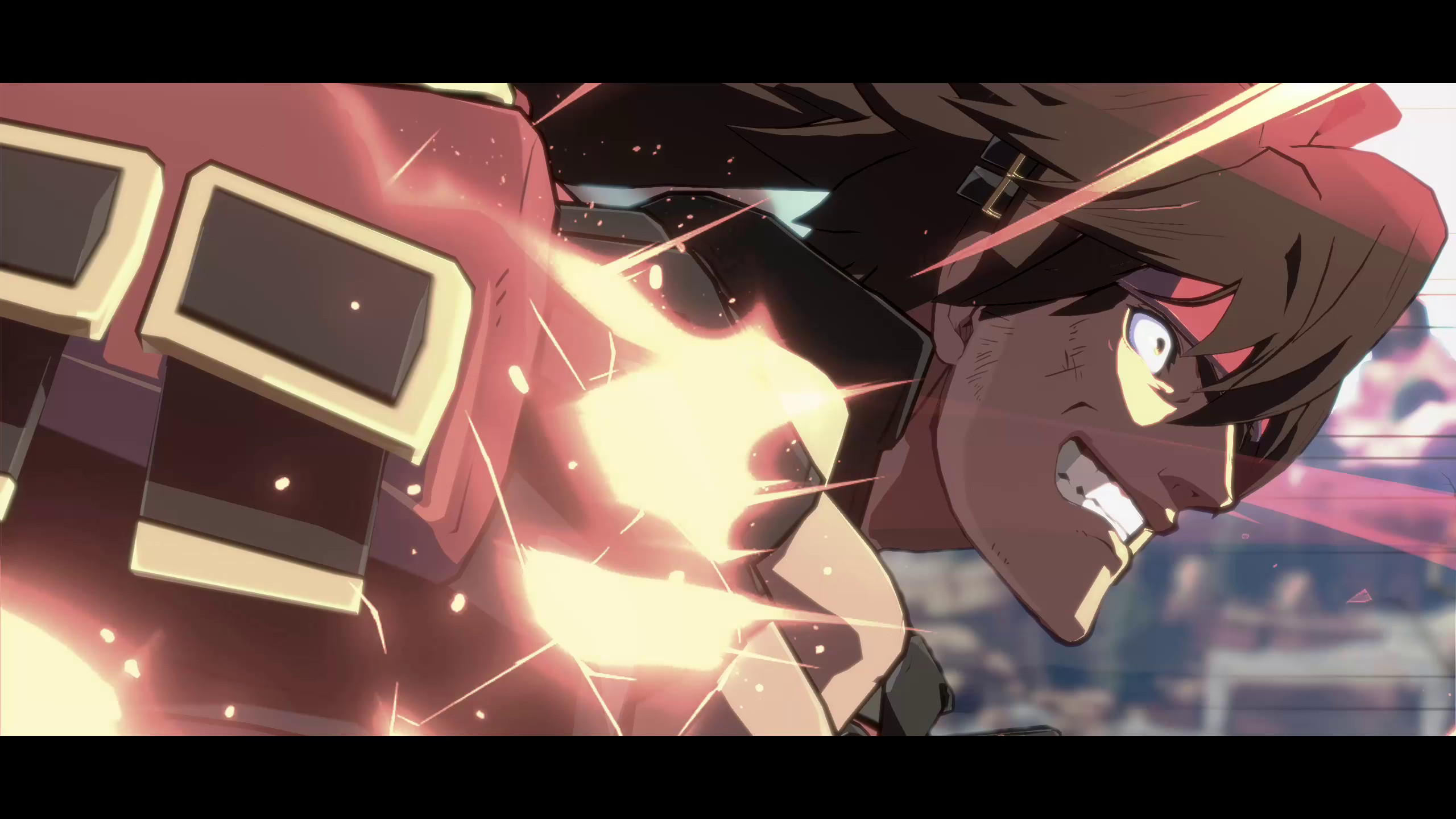Sol smiling during Tyrant Rave Mod for GUILTY GEAR -STRIVE- | GGST Mods