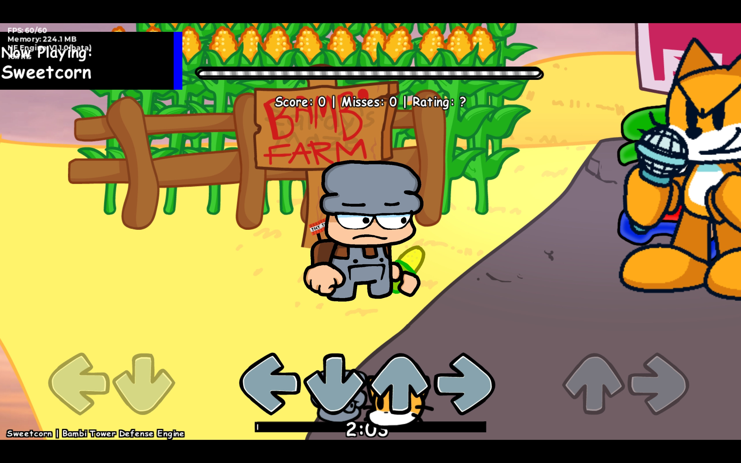 FNF Bambi Tower Defense