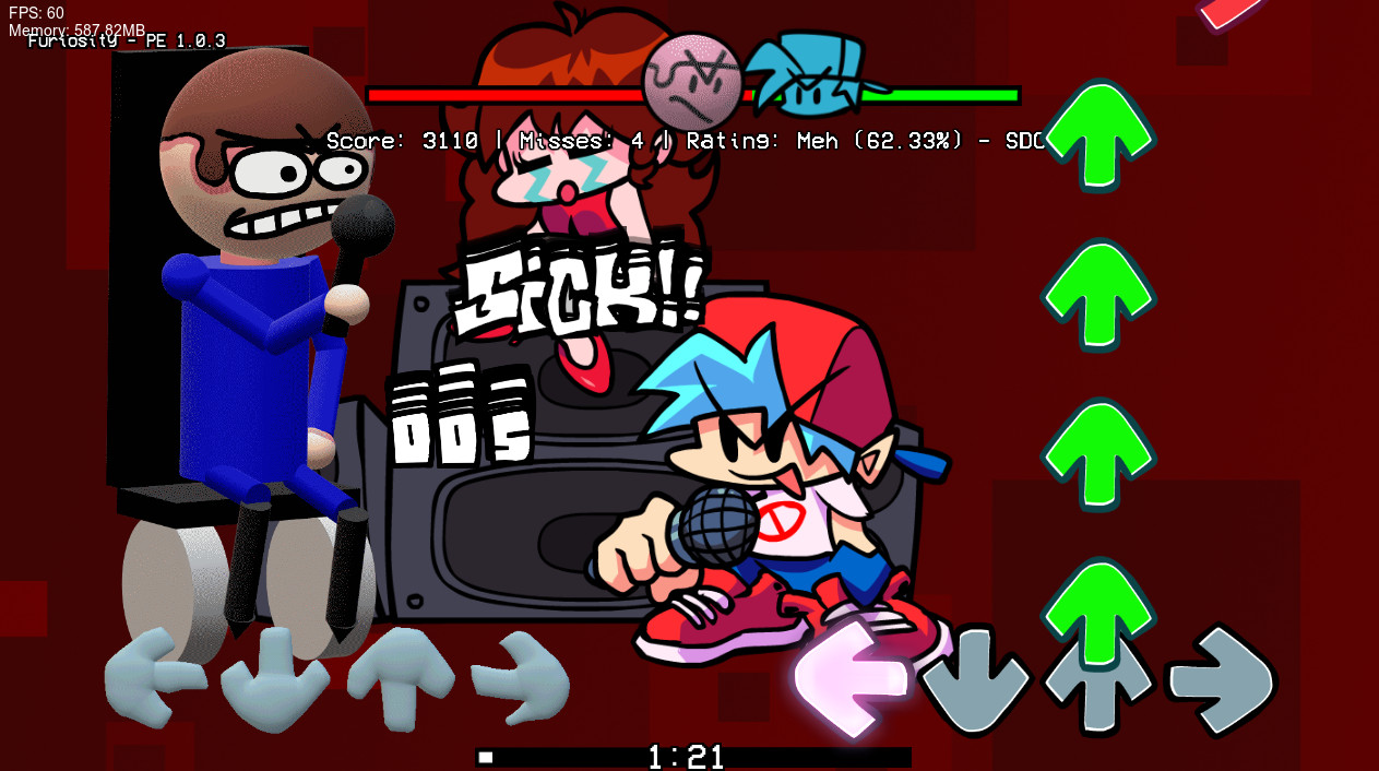 Vs. Dave and Bambi but Off 1.0