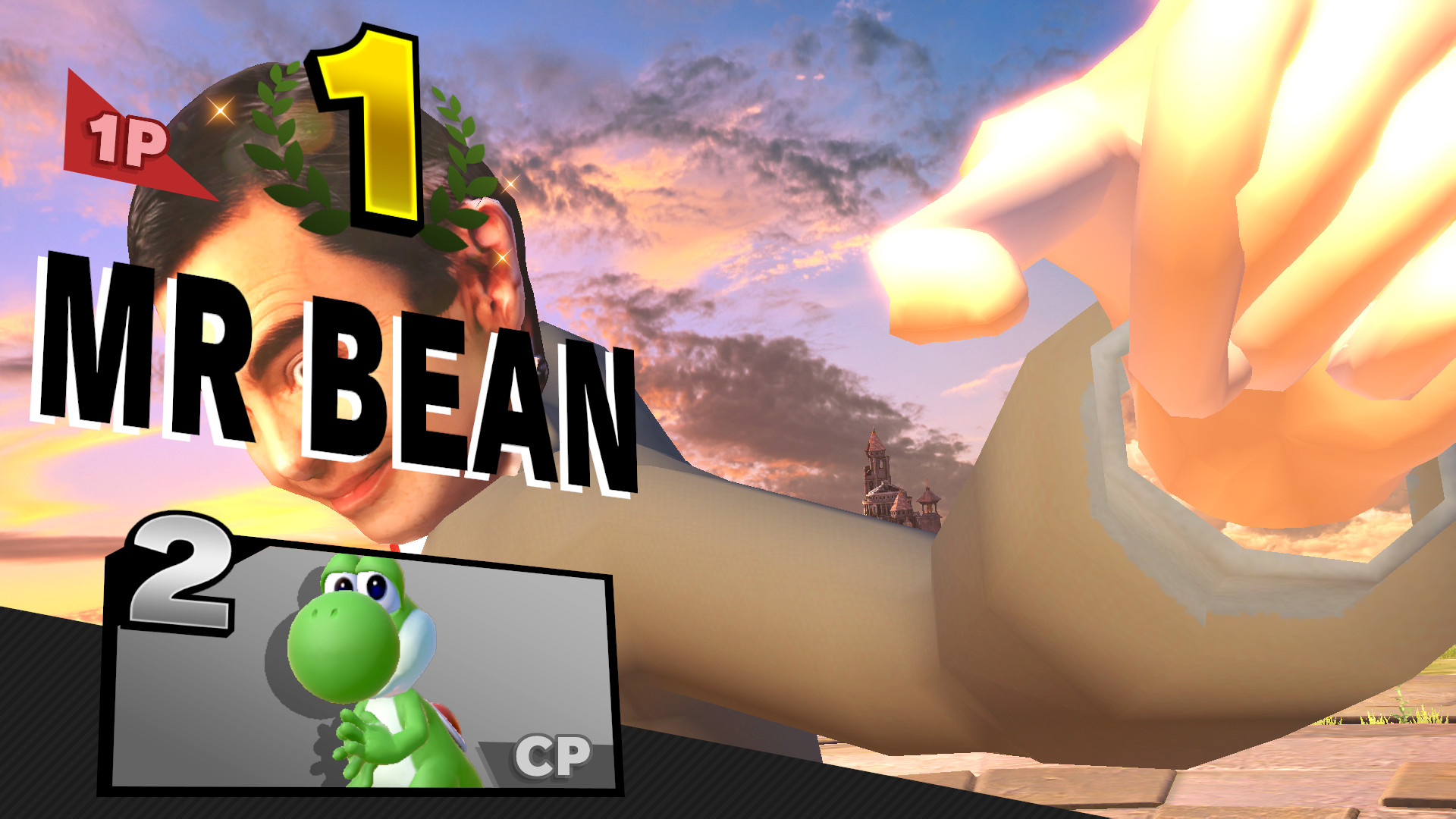 MR BEAN (Live Action) Mod for Super Smash Bros. Ultimate