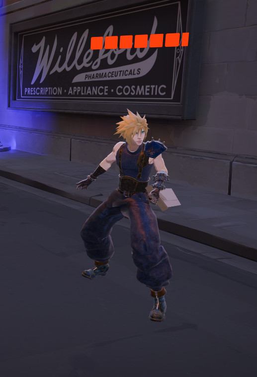 Cloud Strife Yamato screenshot