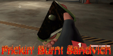 Frickin' Burnt Sandvich