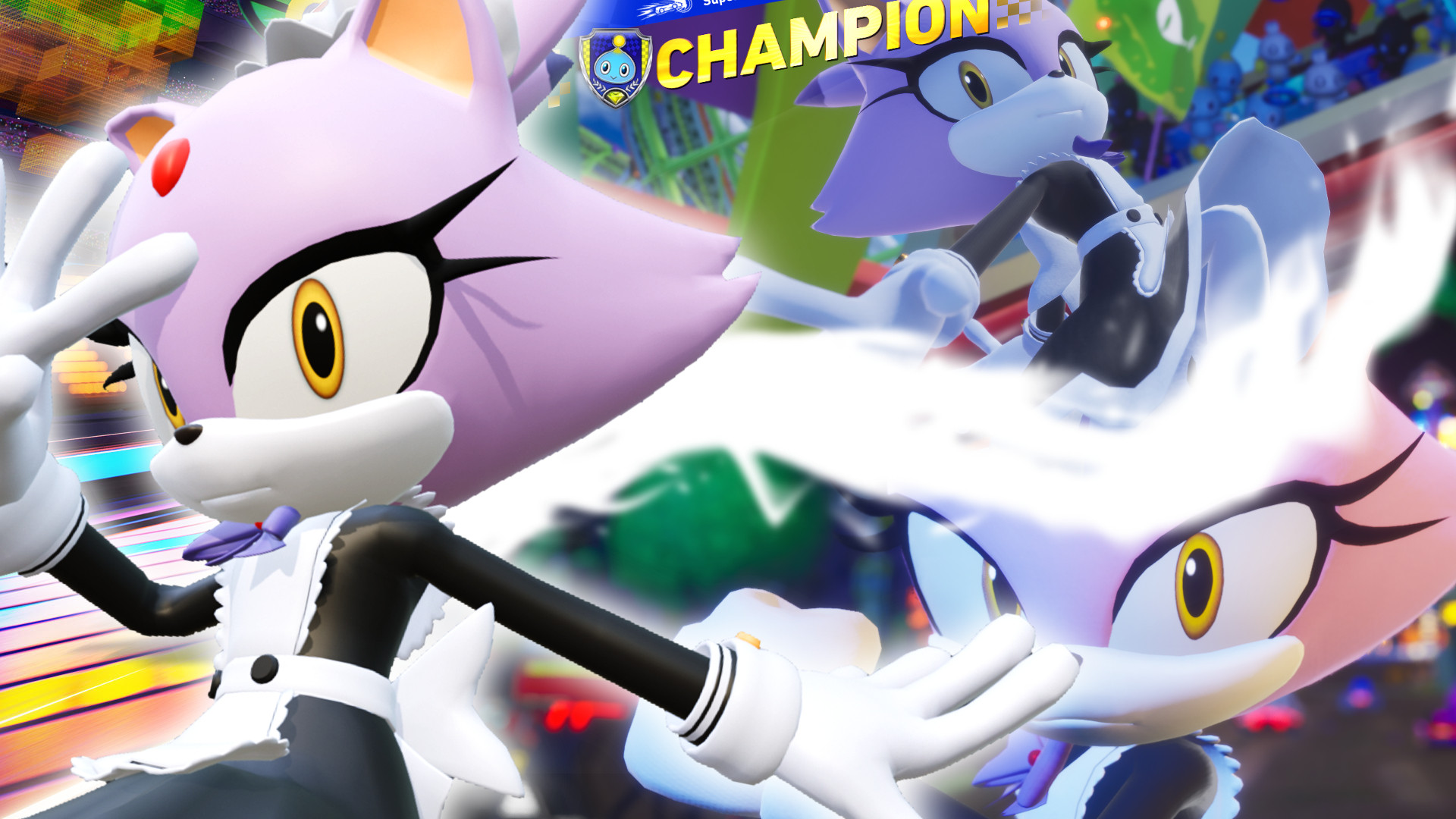 BLAZE衣装 Blaze the Cat (Maid Outfit) Mod for Sonic Racing: CrossWorlds | SR
