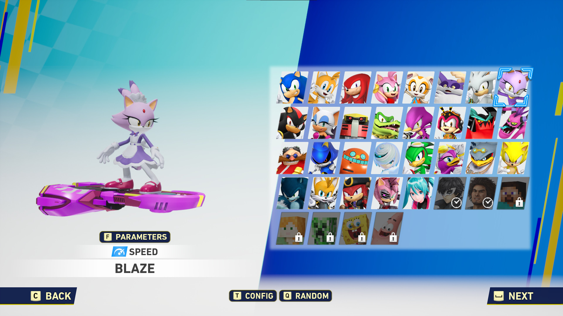 Blaze the Cat (Maid Outfit) Mod for Sonic Racing: CrossWorlds | SR