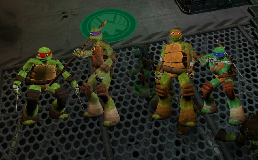 TMNT 2012 Hud Pack Mod for Marvel: Ultimate Alliance | MUA Mods