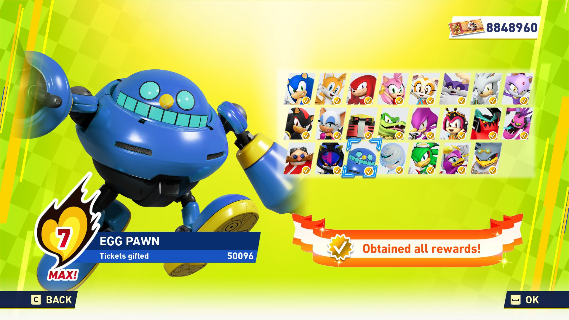 Unused Egg Pawn Costumes! Mod for Sonic Racing: CrossWorlds | SR:CW Mods
