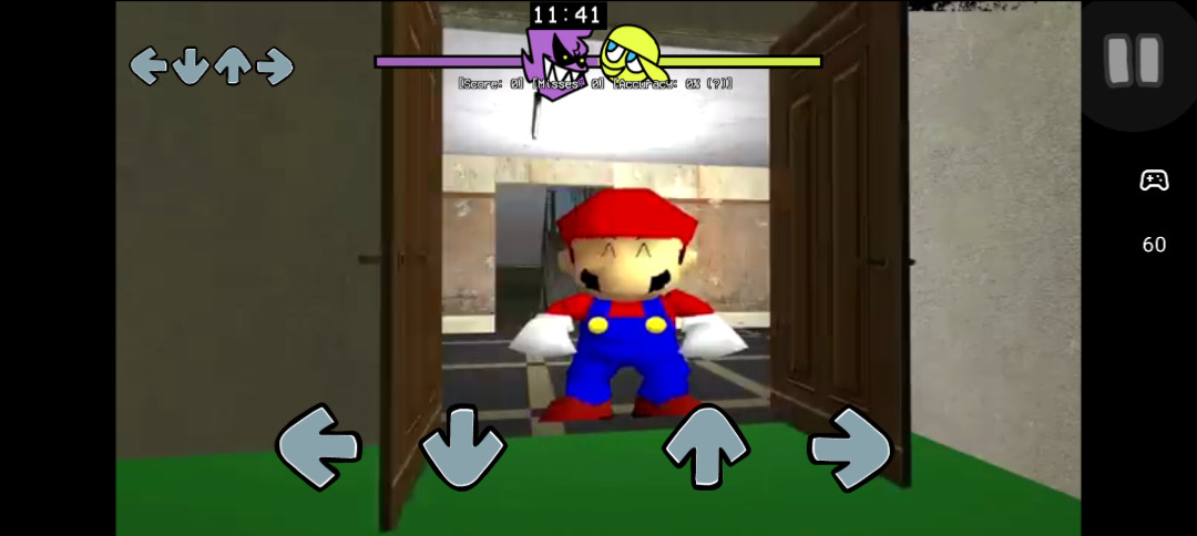 Smg4: If Mario was in Friday night funkin video