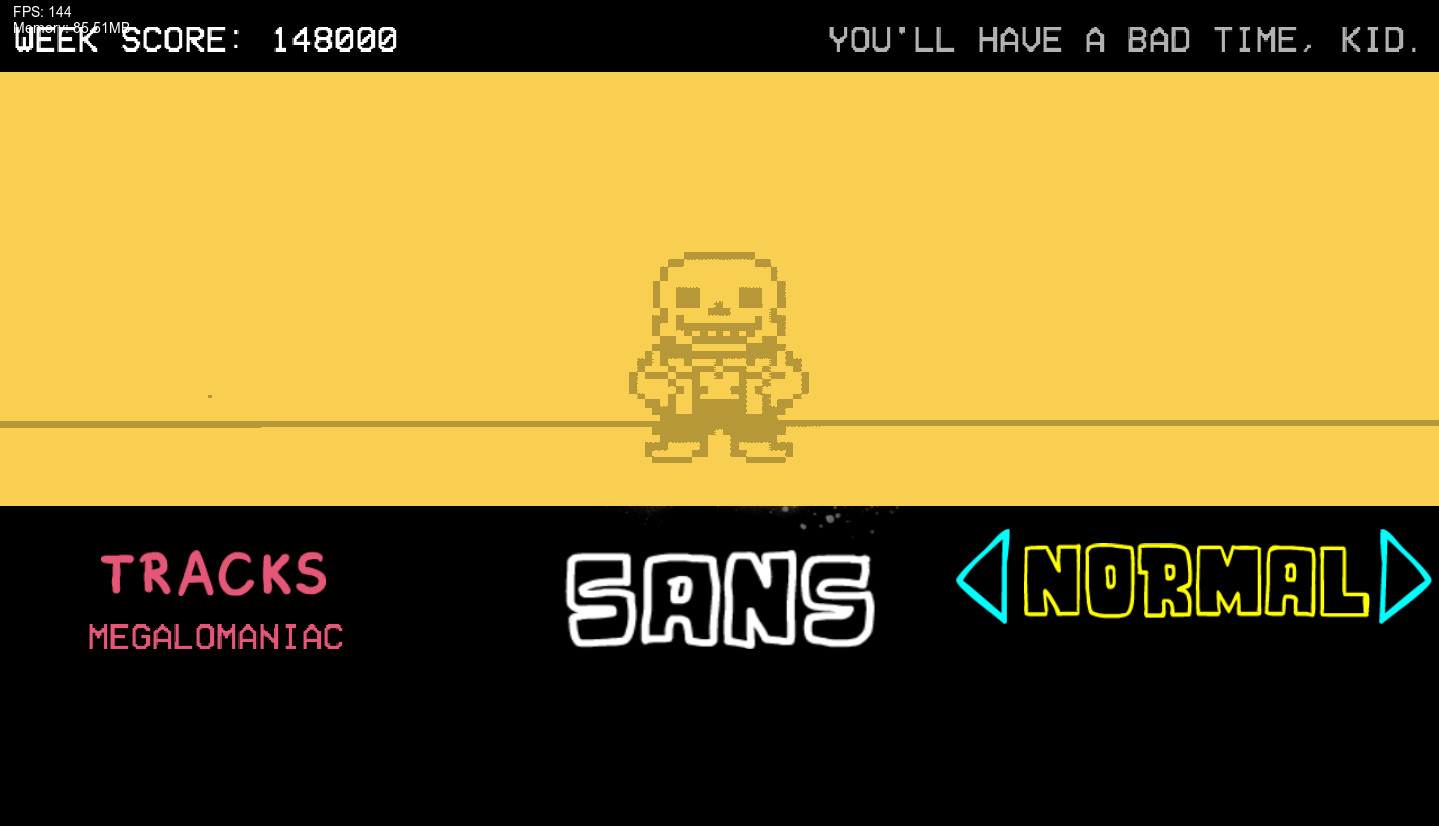 VS Sans ONESHOT