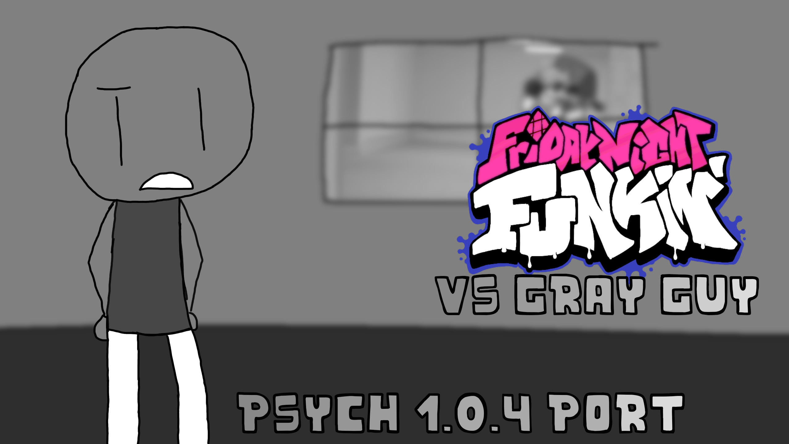 VS Gray Guy Psych Engine 1.0.4 Port