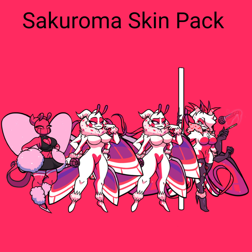 Sakuroma Skin Pack (Psych Engine Online)