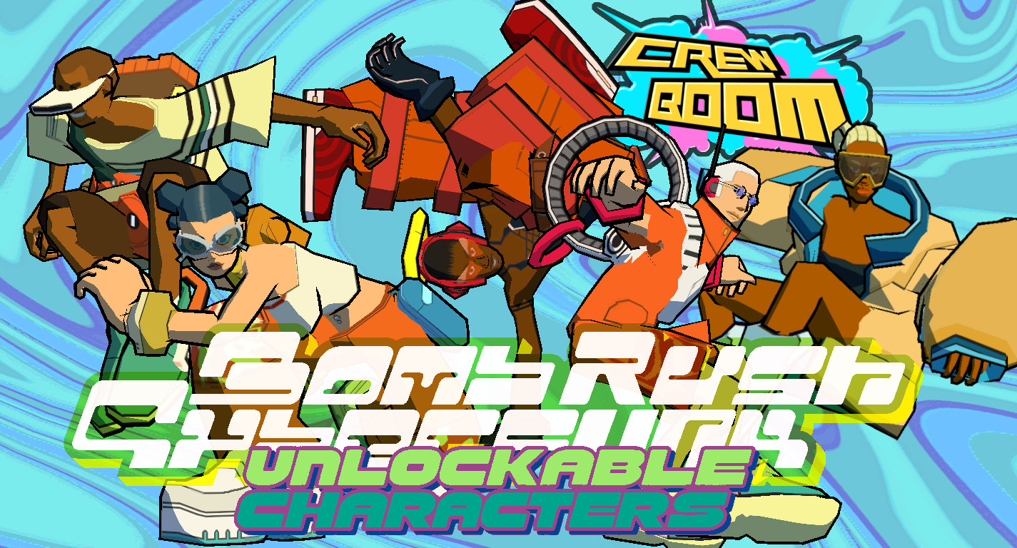 [CrewBoom] BRC Unlockable Characters Mod for Bomb Rush Cyberfunk | BRC Mods