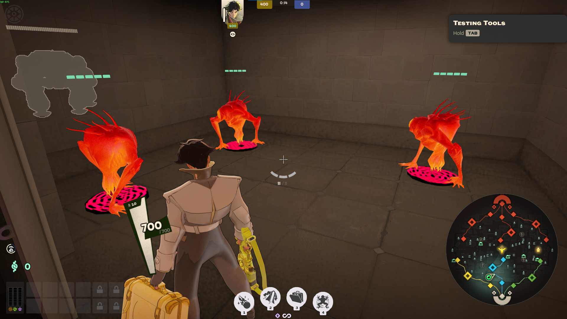 Glowing Jungle Creeps recolor screenshot