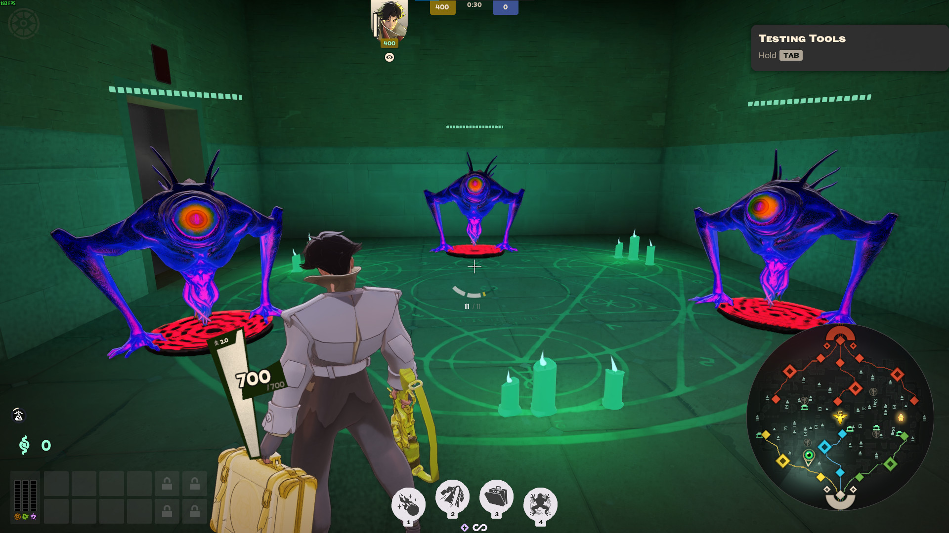 Glowing Jungle Creeps recolor screenshot