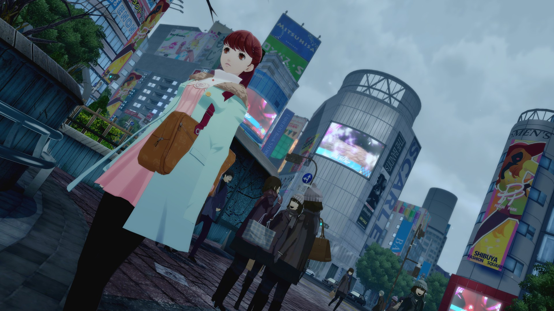 Kasumi as Protagonist Season Costume addon Mod for Persona 5