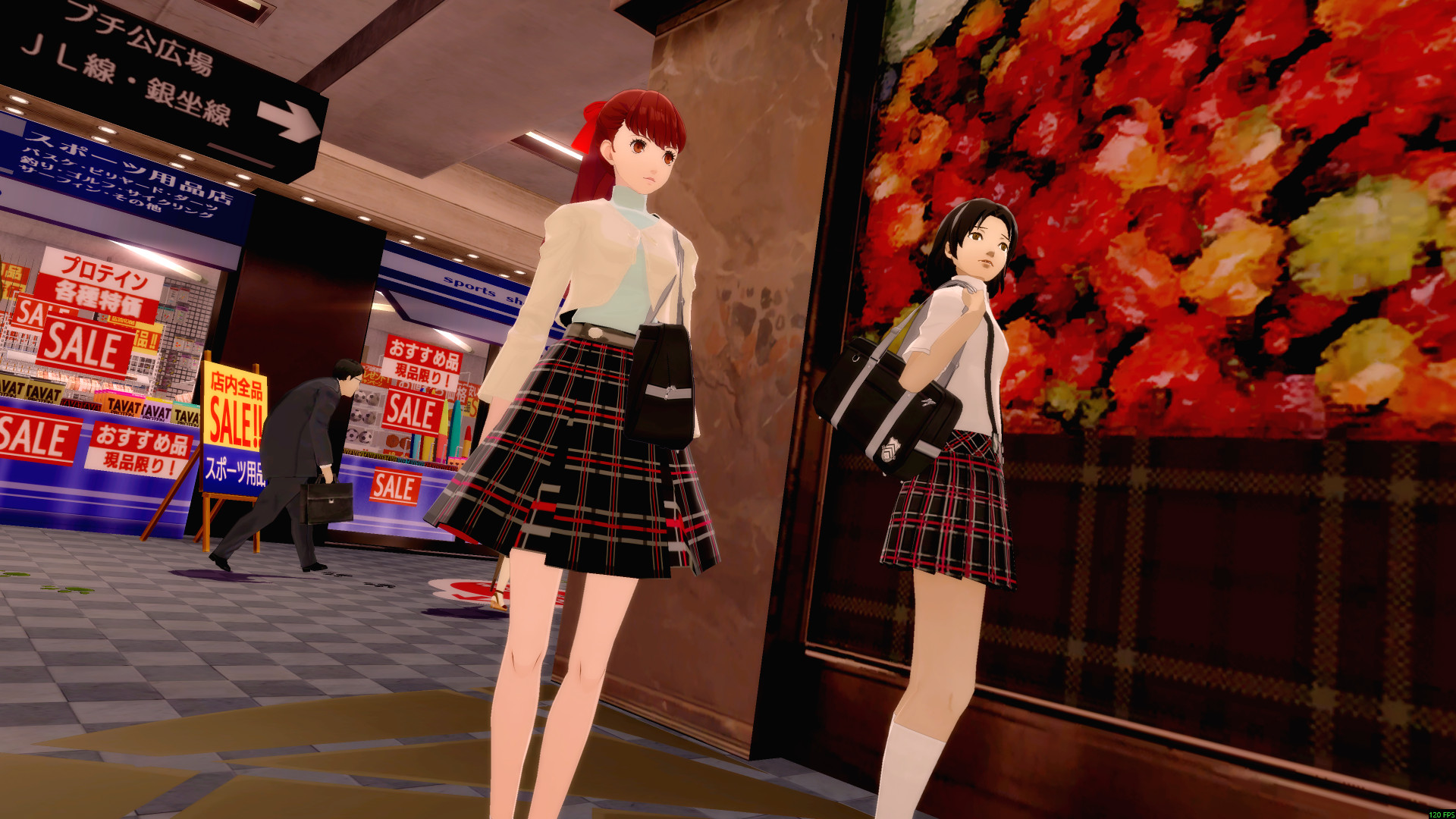 Kasumi as Protagonist Season Costume addon Mod for Persona 5
