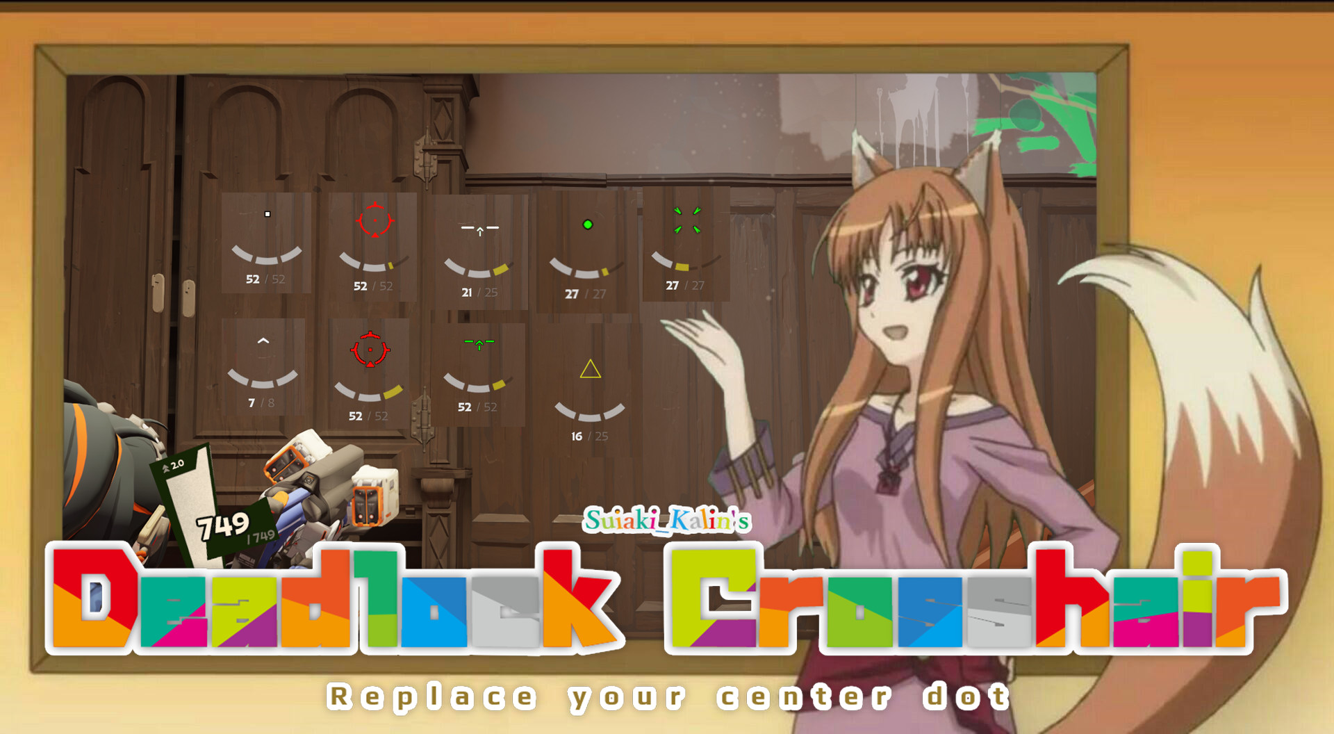 Suiaki_Kalin's Crosshair replace your center dot