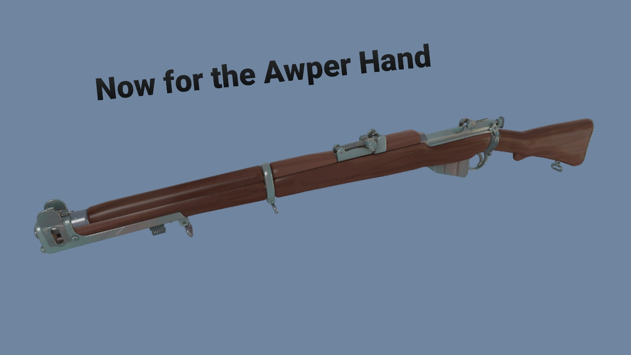 SMLE MK III for awper hand