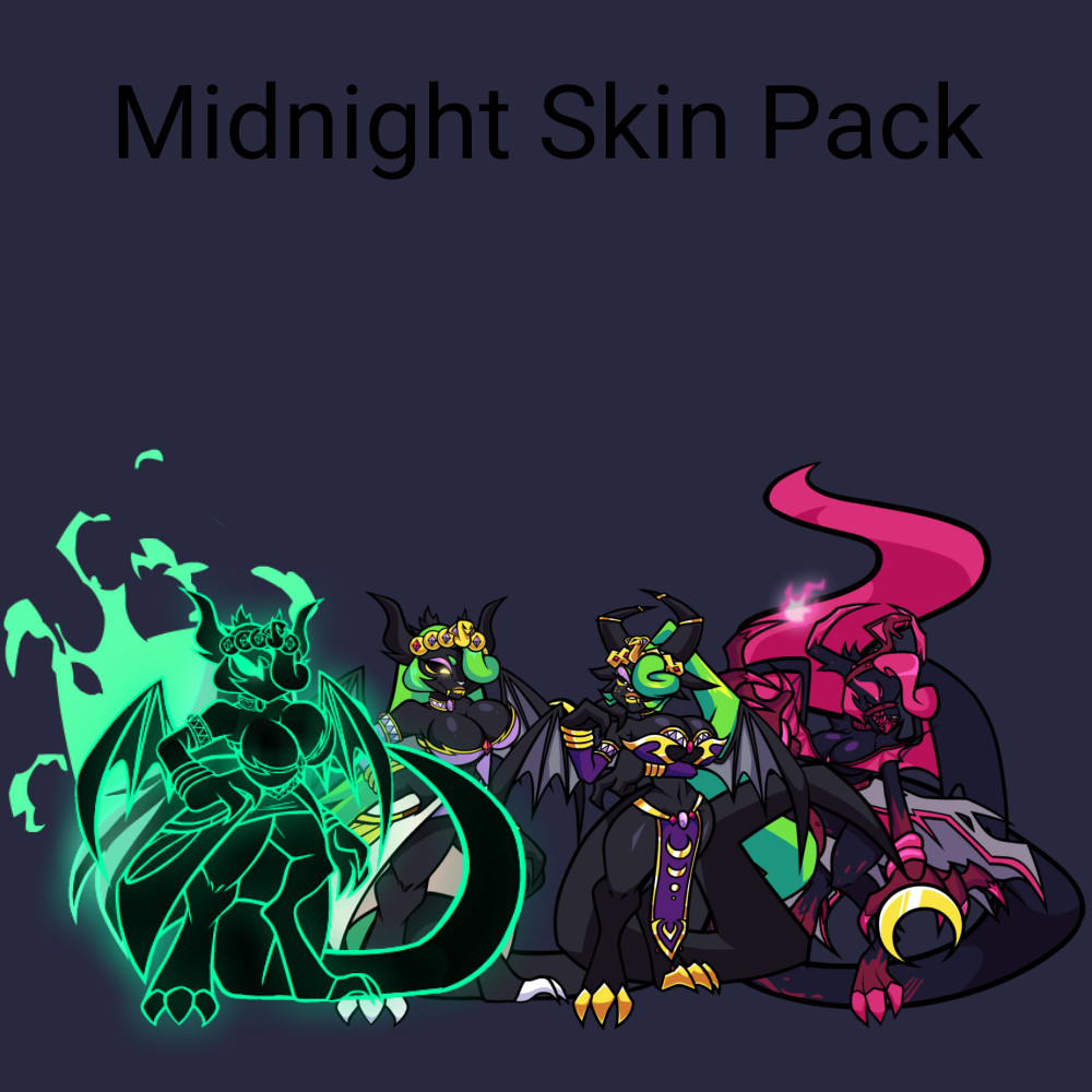 Midnight Memorabil Skin Pack (Psych Engine Online)